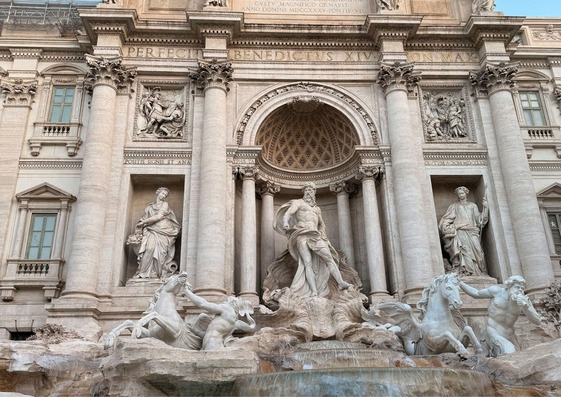 Imagen de la fontana de Trevi