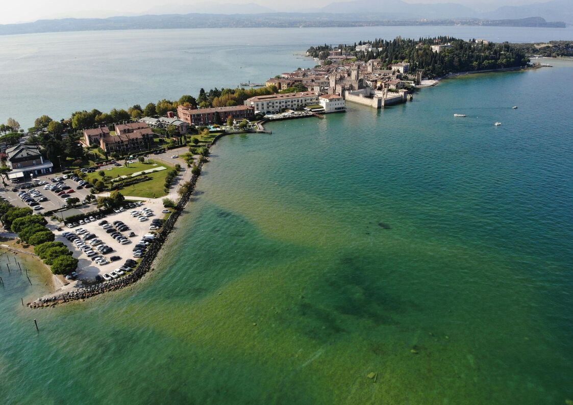 Imagen del Lago de Garda.