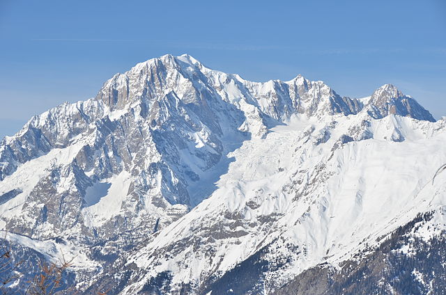 Imagen del Monte Blanco.