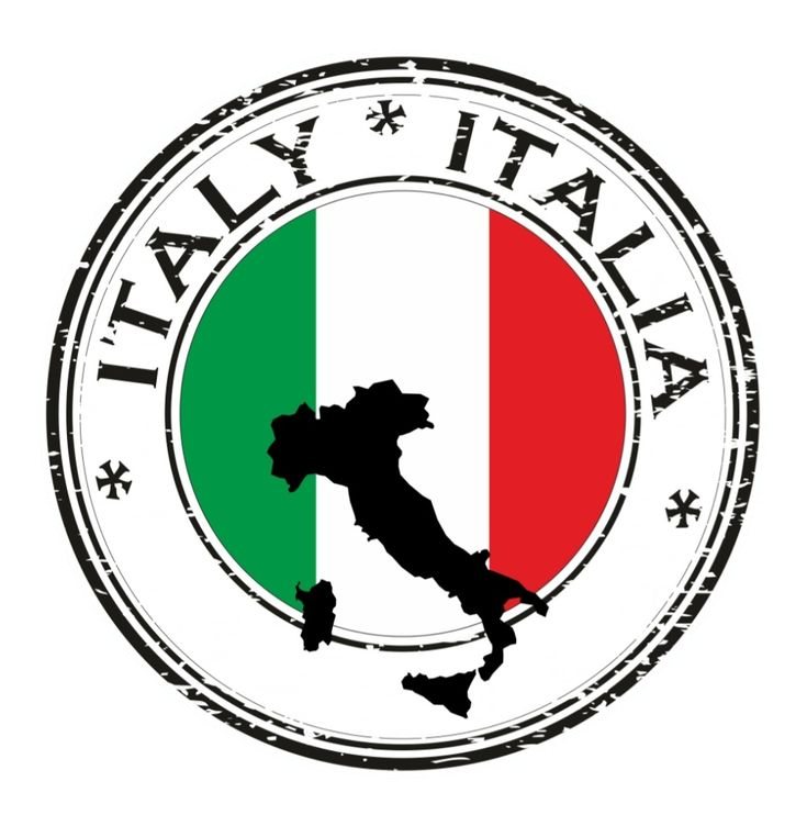 Imagen de sello de Italia.