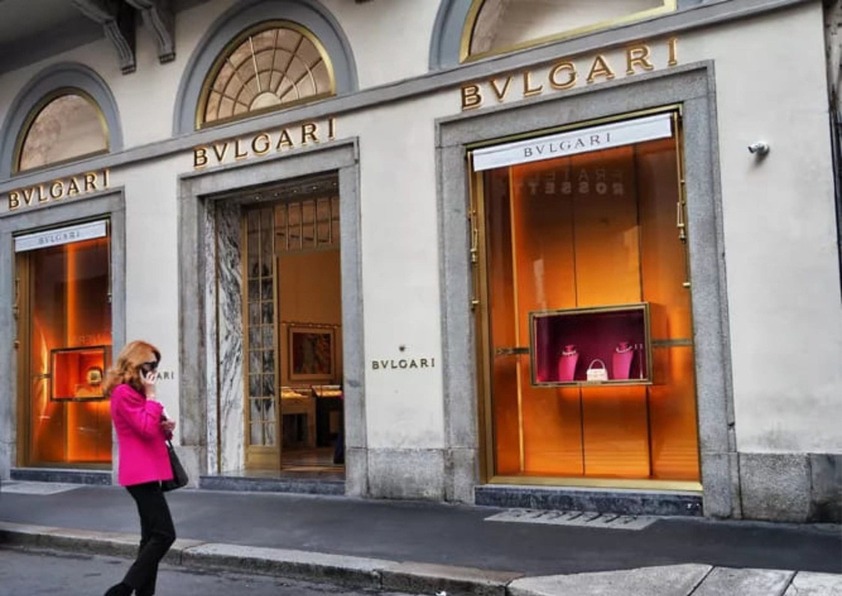 Imagen de un local de Moda Italiana.