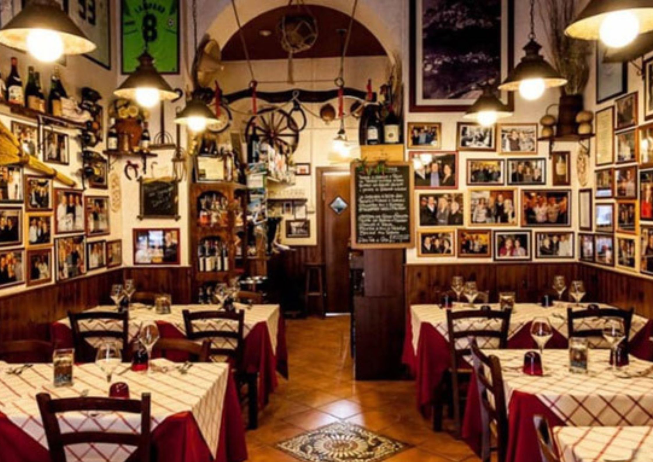 Restaurante Hostaria Da Danilo, Roma.